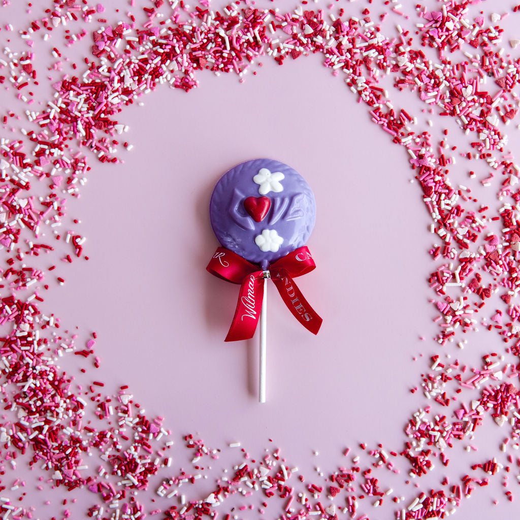 Purple Love Wreath