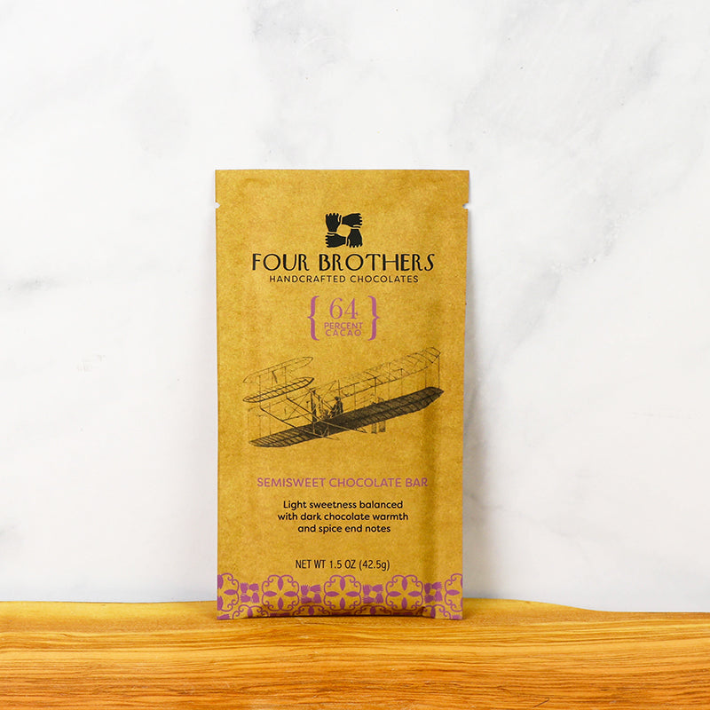 1.5 oz. 64% Semi-Sweet Chocolate Bar