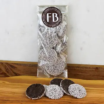 2 oz. Grab N Go Dark Chocolate Nonpareils