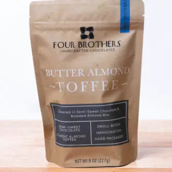 ½ lb. Butter Almond Toffee Pouch