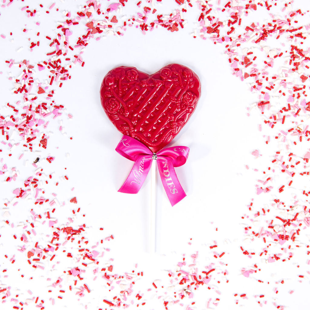 Red Lattice Heart
