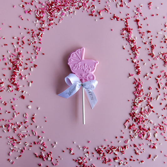 Pink Baby Carriage