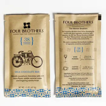 1.5 oz. 38% Milk Chocolate Bar